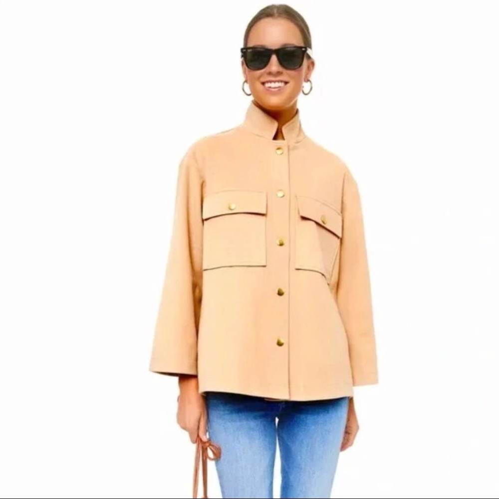 Camel Marant Shirt Jacket - XL